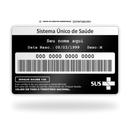 Cartão SUS de metal inoxidável black preto gravado a laser premium - verso. Melhor que PVC.