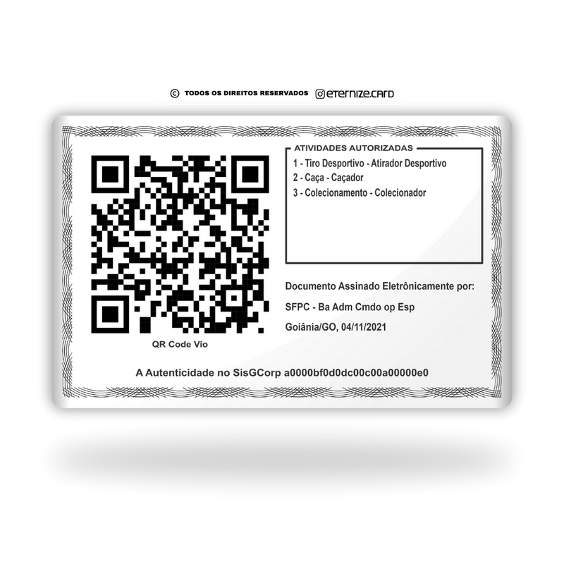 Cartão CR de metal inoxidável gravado a laser premium colorido - verso. Melhor que PVC.