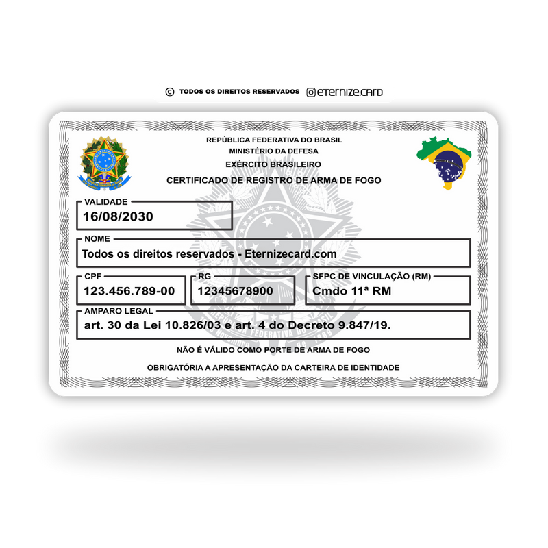 Cartão CRAF de metal inoxidável gravado a laser premium colorido - frente. Melhor que PVC.